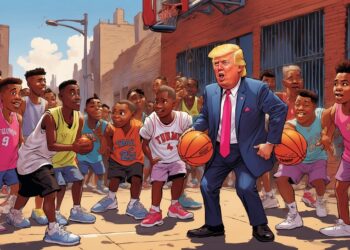 Trump Wins Over Bronx Voters After Holding Basketball Clinic for Local Youths
