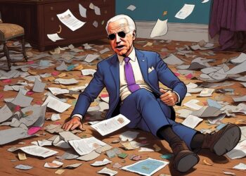 Biden Just Gonna Work From the Floor Today After Wiping Out Again