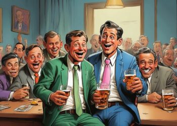 Male Congressmen All Sneak Out for a Beer While the Ladies Fight