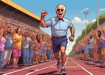 Democrats Cheer as Joe Biden Narrowly Wins One Man Race