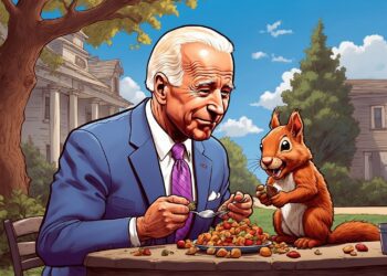 Footage From G7 Footage Shows Joe Biden Wandering Away From World Leaders To Feed a Squirrel