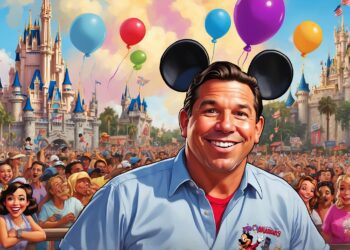Ron DeSantis and Disney Bury the Hatchet After They Hook Him Up With a Fast Pass