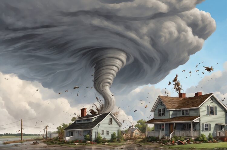 Dramatic Video Shows Tornado Touching Down in Ohio Then Quickly Deciding To Go Someplace Else Instead