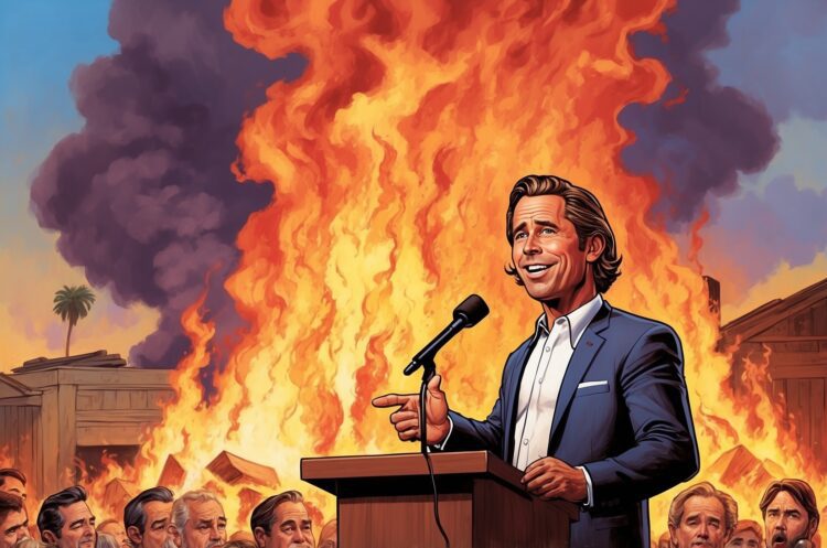 Gavin Newsome Politely Asks Wildfires To ‘Move To a Different State or Something’