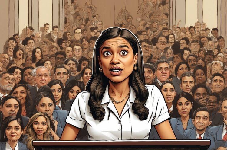 AOC Spends Most of DNC Speech Asking Crowd to Follow Her on Instagram