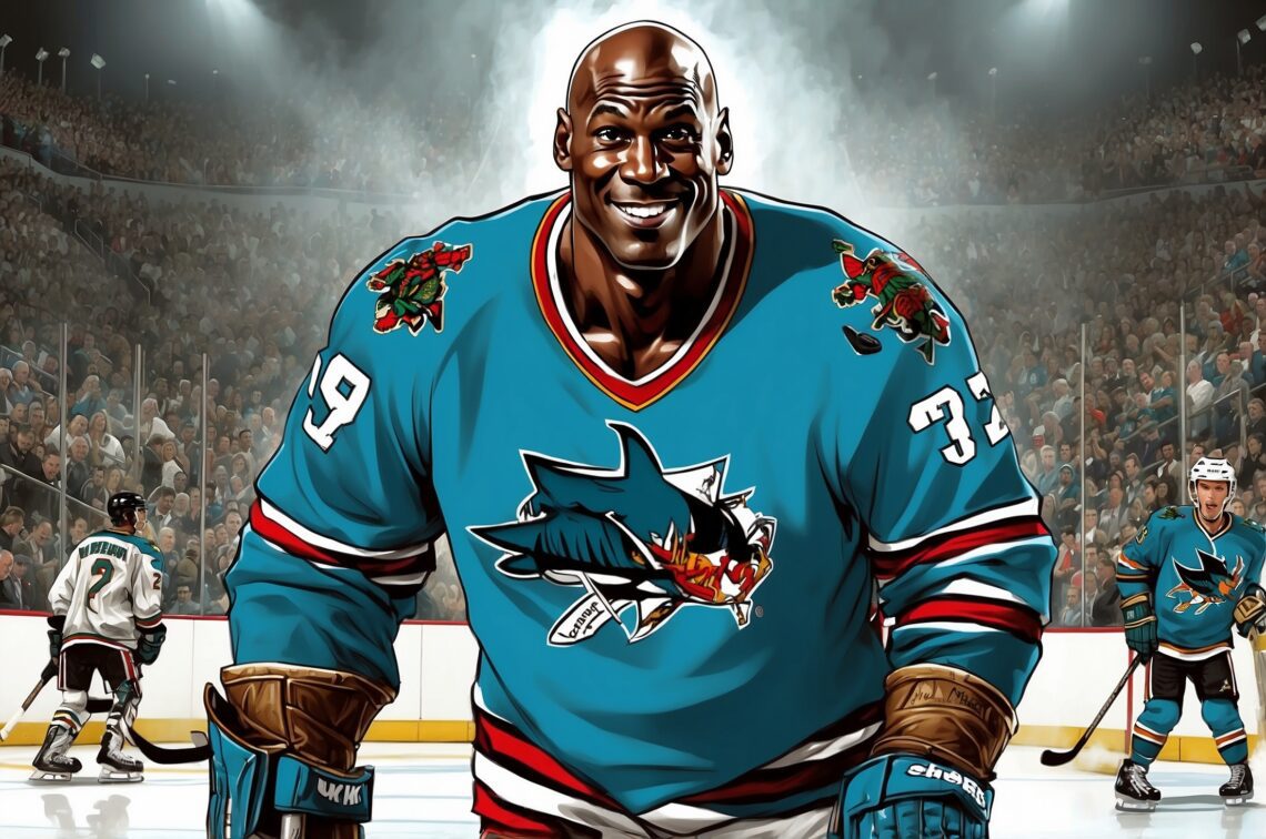1995: Michael Jordan Takes Ill-Fated Stab at Hockey