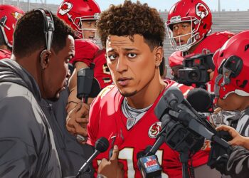 Clearly Concussed Patrick Mahomes Endorses Jeb Bush for President 
