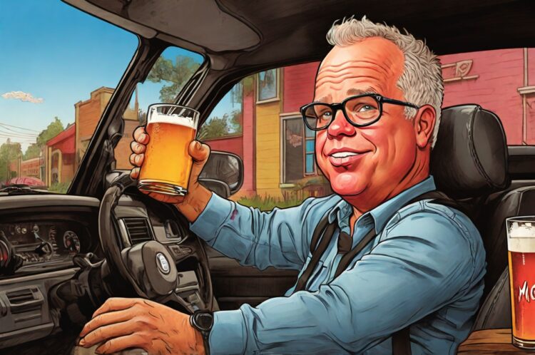 Tim Walz Challenges J.D. Walsh to Drinking and Driving Contest