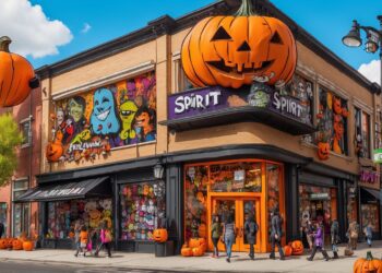 Former Biden Campaign Headquarters Turned Into Pretty Nice Spirit Halloween