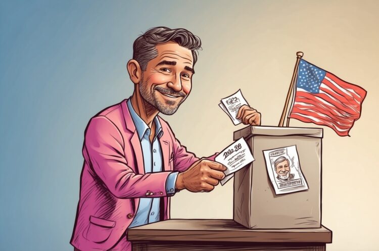 Democrat Casts Early Ballot for 2028 Election