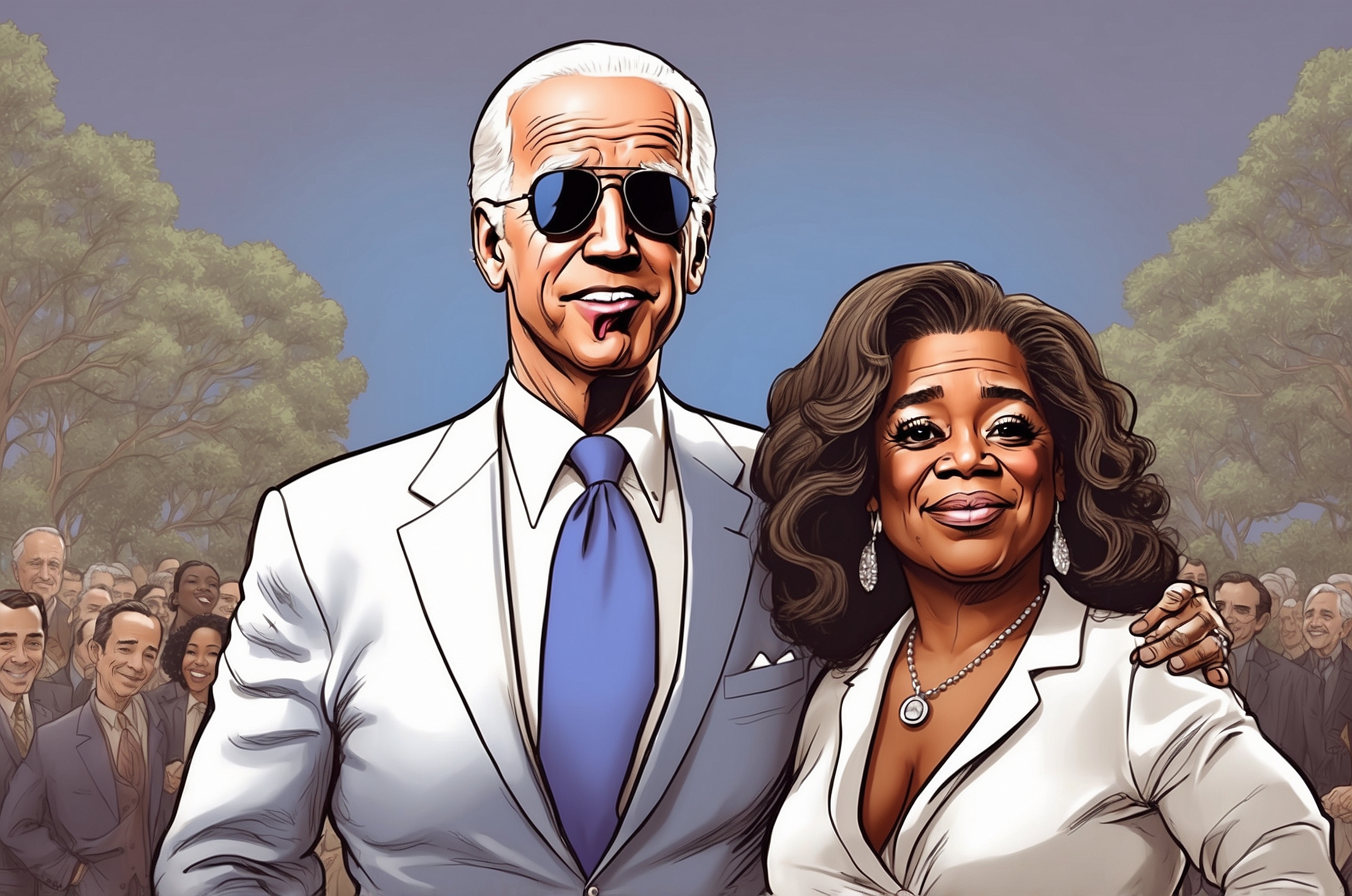 Joe Biden Clearly Mistakes Oprah Winfrey for Kamala