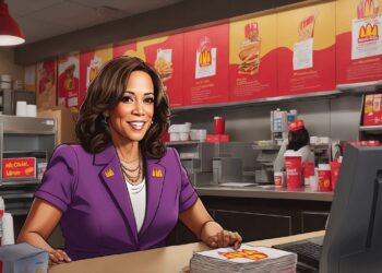 Kamala Picks Up Shift at Nearby McDonald’s to Prove She Really Used to Work There