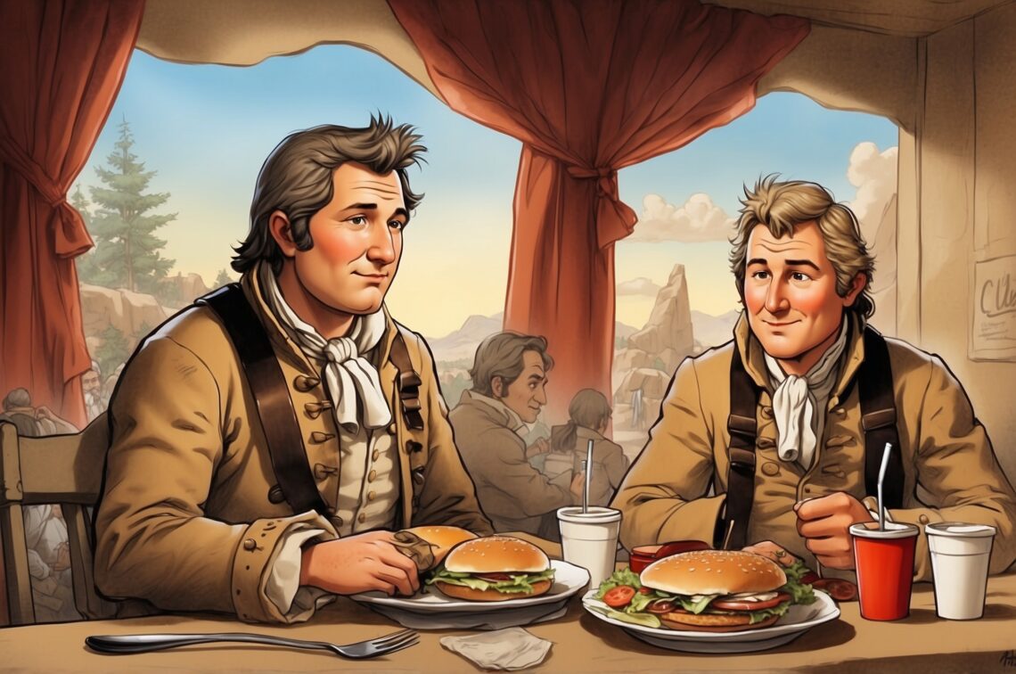 1805: Lewis & Clark Check Out a McDonald’s For the First Time