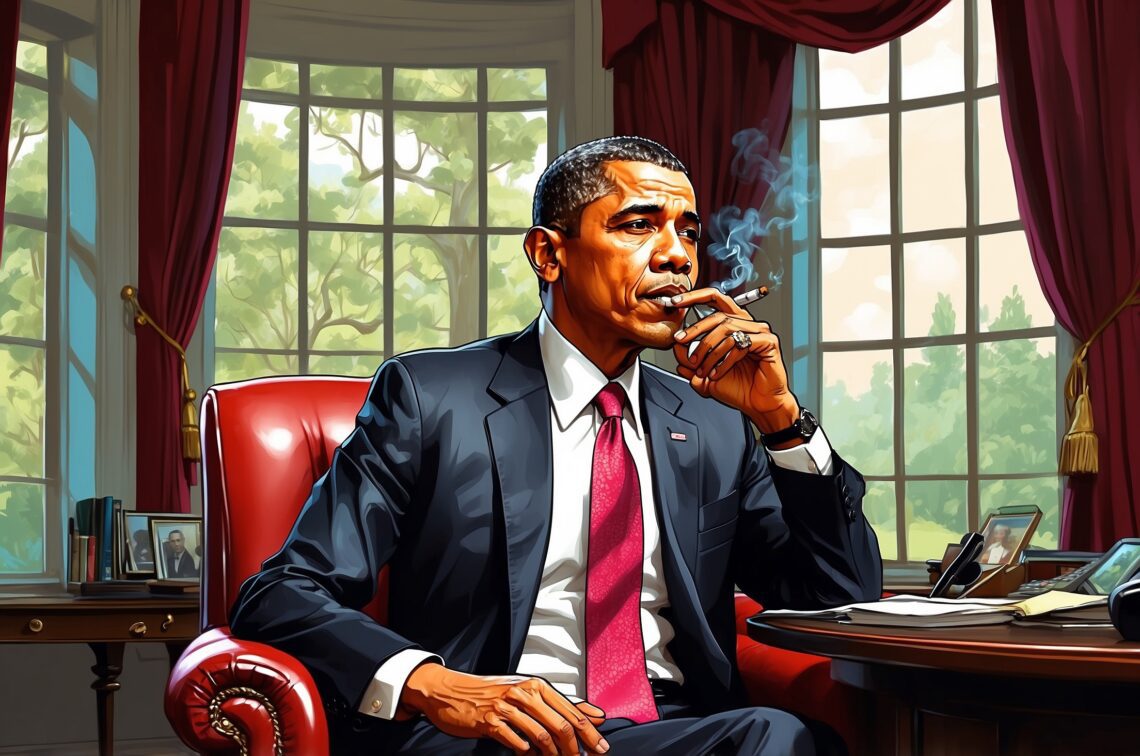 2009: President Barack Obama Briefly Takes Smoking Back Up