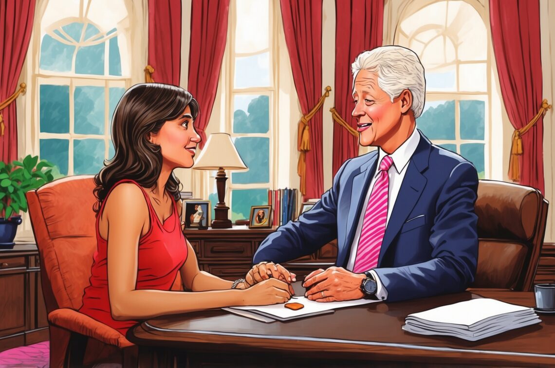 1995: President Bill Clinton Starts Personally Interviewing Interns