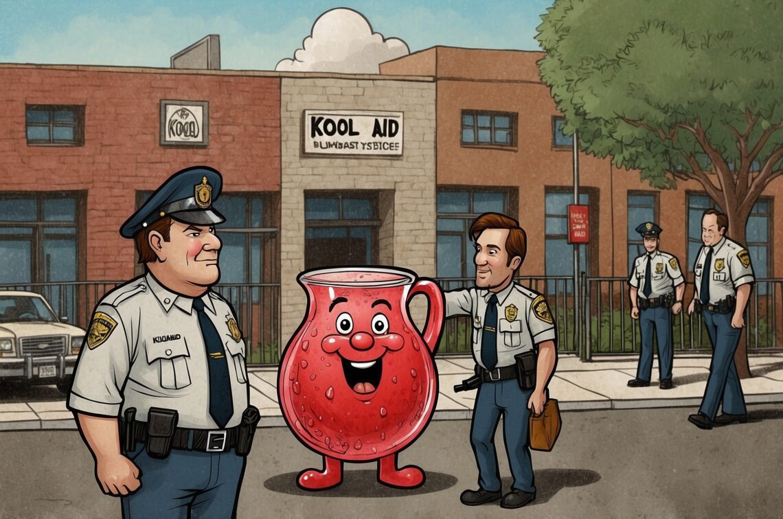 1989: Kool-Aid Man Finally Arrested for Breaking and Entering