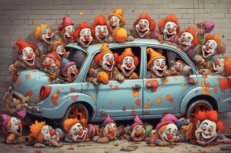 Clown Car Accident Leaves Dozens Injured