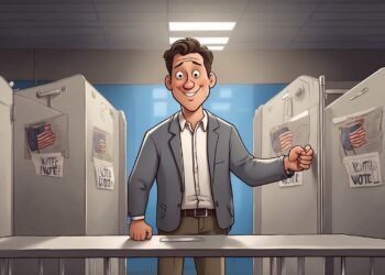 Undecided Voter Just Going to Flip a Coin in There