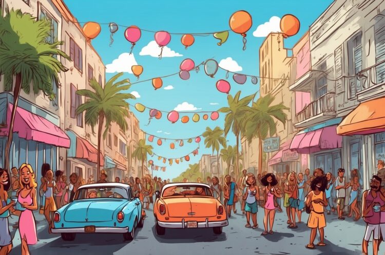 Floridians Celebrate a Few Days With No Hurricane