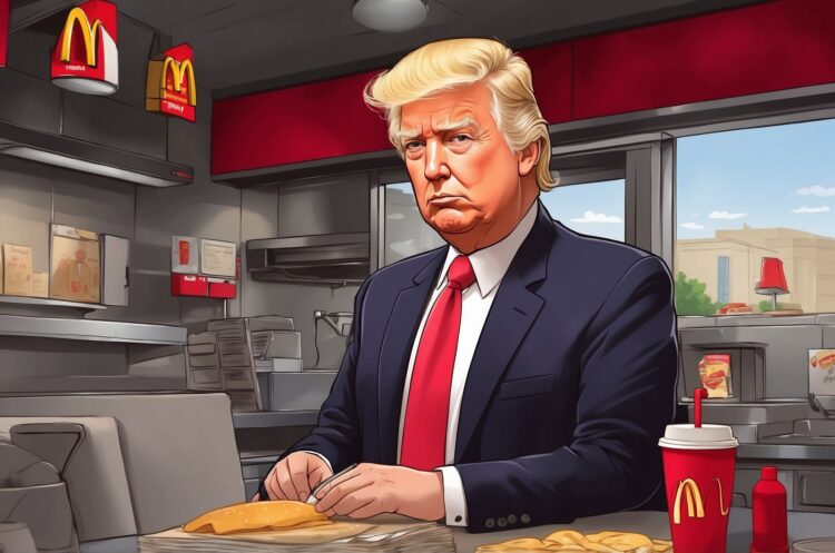Trump Promoted to McDonald’s Manager After Showing Up For Work on Time