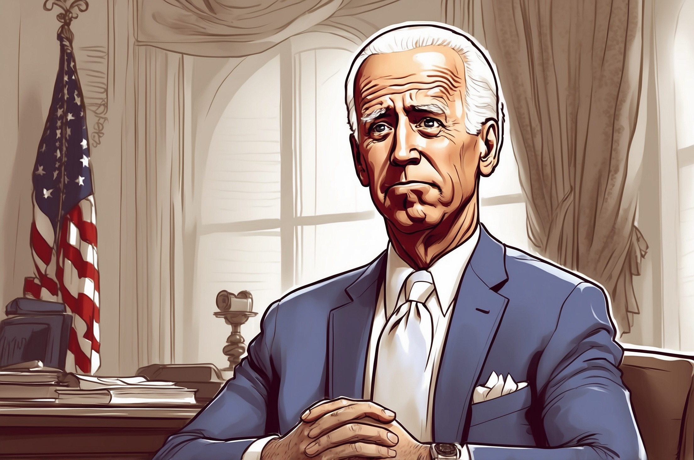 Biden Overheard Asking “Who’s in Charge Around Here?”