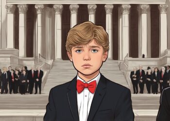 Trump Inquires About Adding Barron to Supreme Court