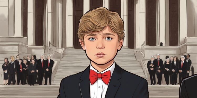 Trump Inquires About Adding Barron to Supreme Court