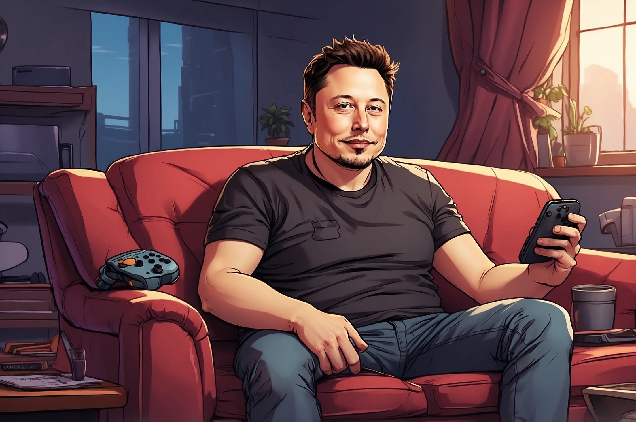 Trump Names Elon Musk Secretary of Hanging Out All the Time