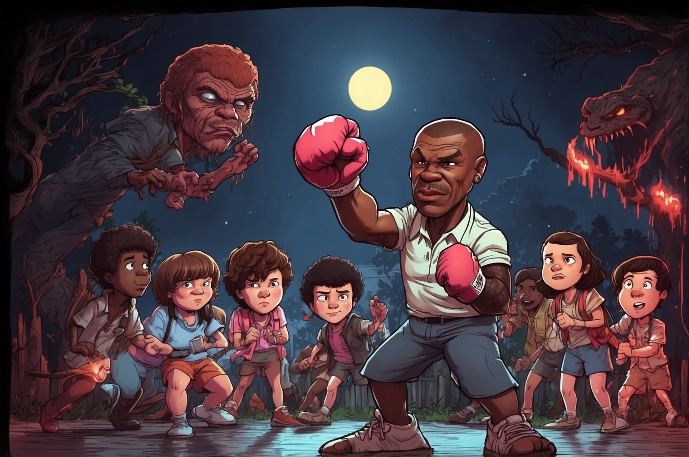 Mike Tyson Challenges Those Kids From ‘Stranger Things’ for His Next Fight The Daily Skrape