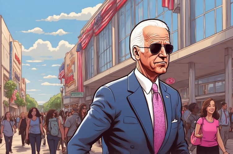 Joe Biden Banned From Local Mall After Sniffing Santa’s Beard