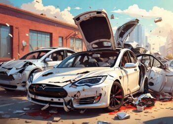 No One Hurt After Several Self Driving Cars Collide With Each Other