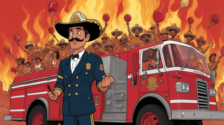 Mexican Fire Chief in LA