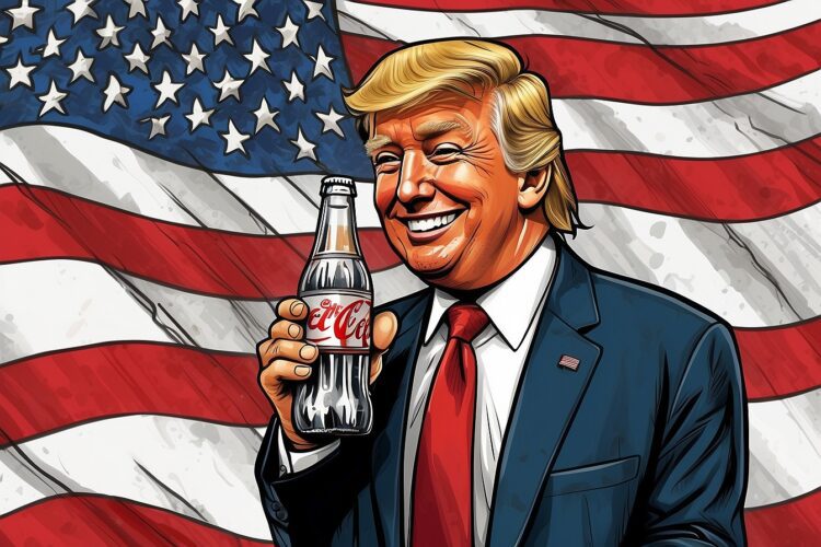 Donald Trump and Coke