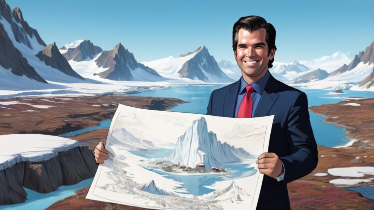 Donald Trump Jr in Greenland