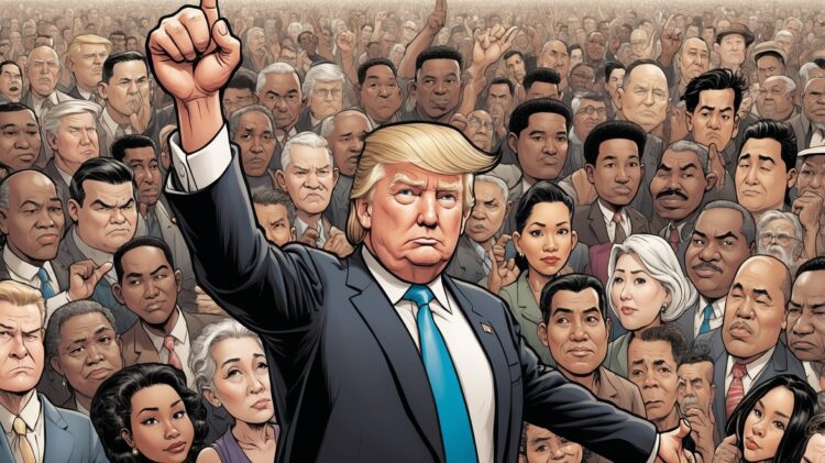Donald Trump One Race Humans