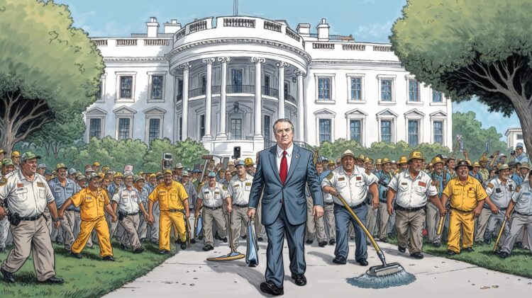 Tom Holman Deporting Staff