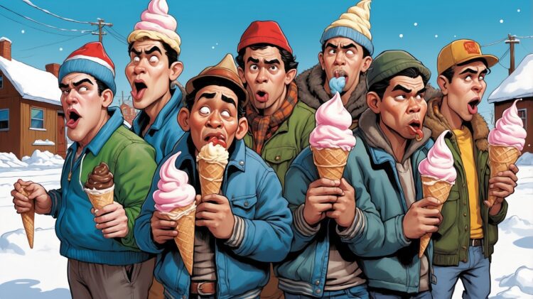 Tren de Arugua ice cream party