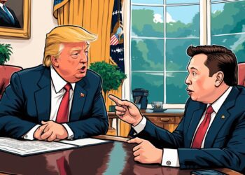 Donald Trump and Elon Musk