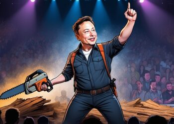 Elon Musk Chainsaw