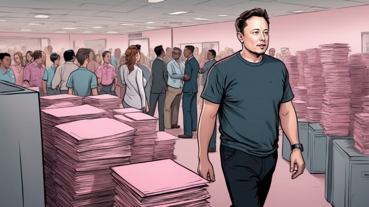Elon Musk Pink Slips