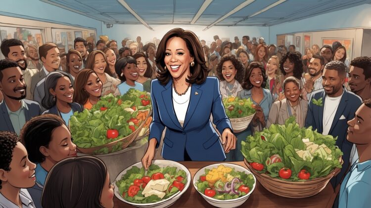 Kamala Harris Broadway Salad