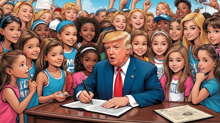 Woman in Woman Sports Executive Order