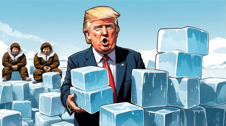 Trump Ice Blocks
