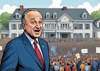 Protests Chuck Schumer