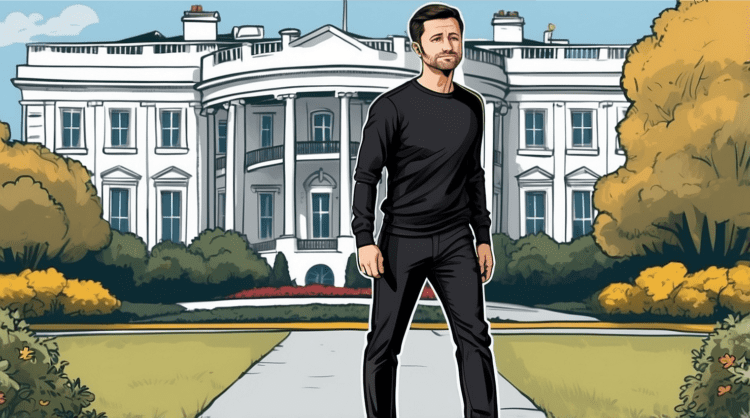 Zelensky leaving White House