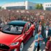 Tesla Protest