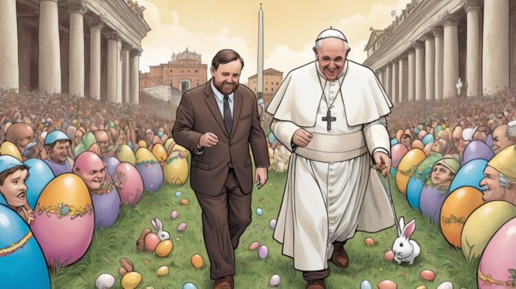Holy Egg Hunt Sparks Right Wing Rumors