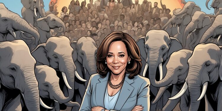 Kamala Urges Elephant Style Earthquake Huddles