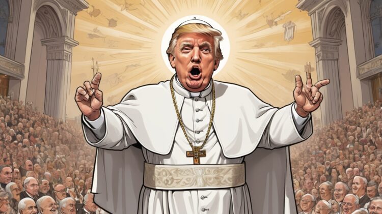 Trump Aims for Pope Makes Vatican Great
