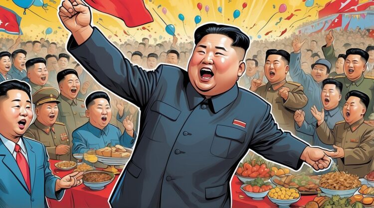 Kim Partying